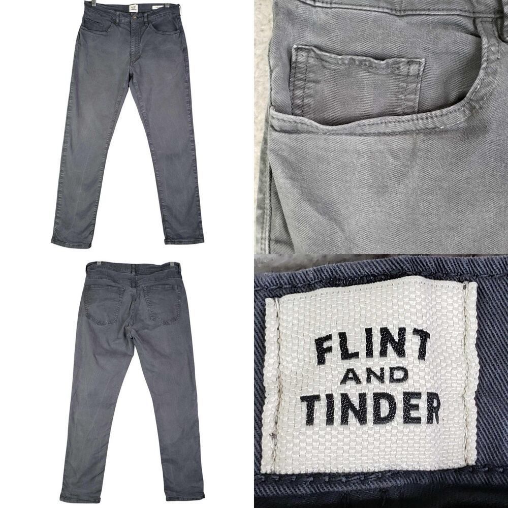 Flint and Tinder Gray Men's Chinos